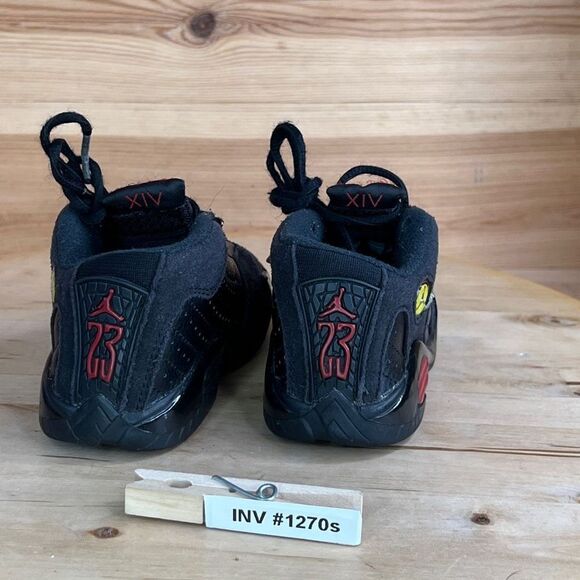 Jordan 14 Retro Last Shot Toddler Athletic Sneaker Shoes Size 7C - Picture 8 of 10